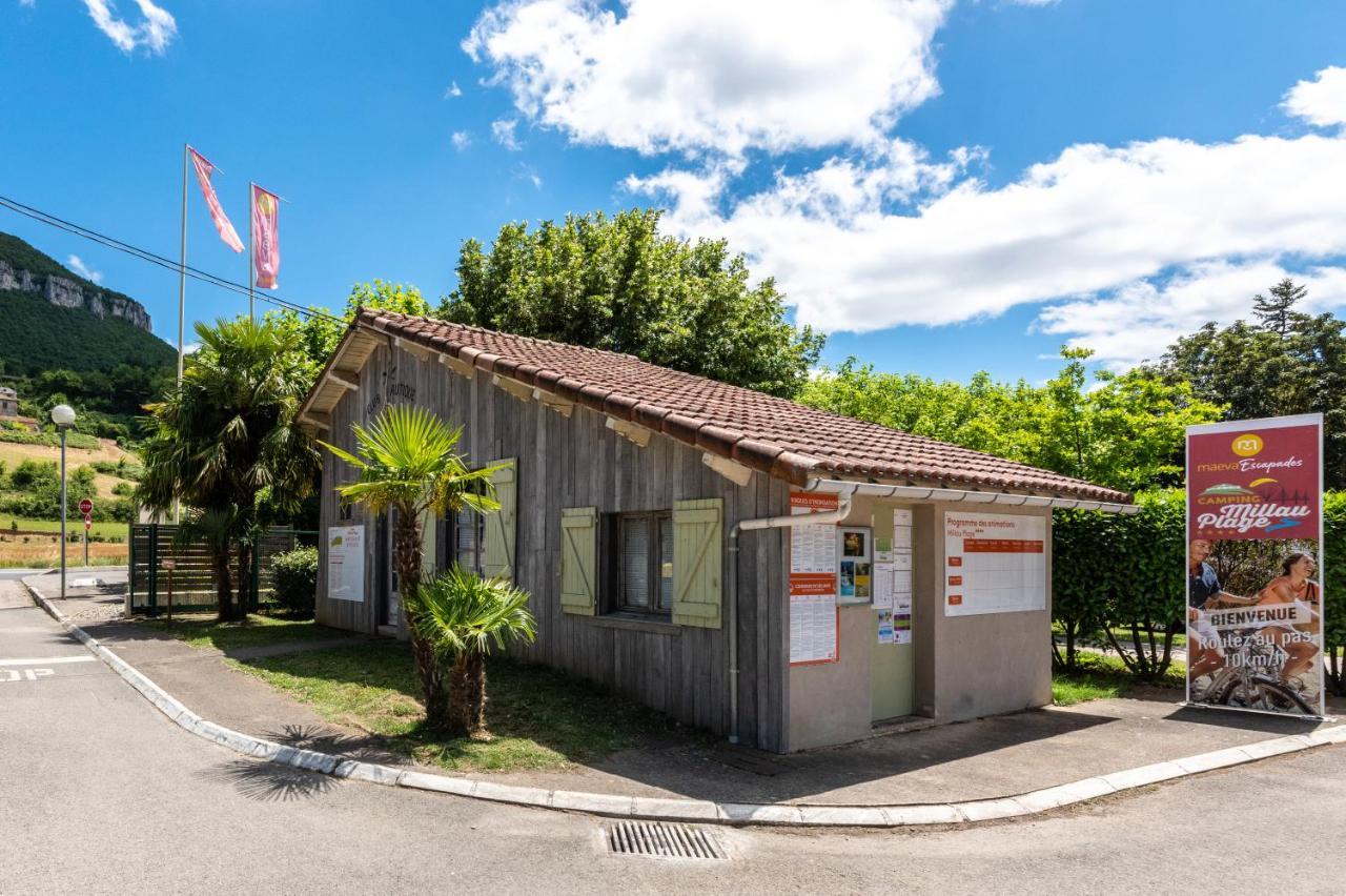 Camping Maeva Escapades Millau Plage Exteriör bild